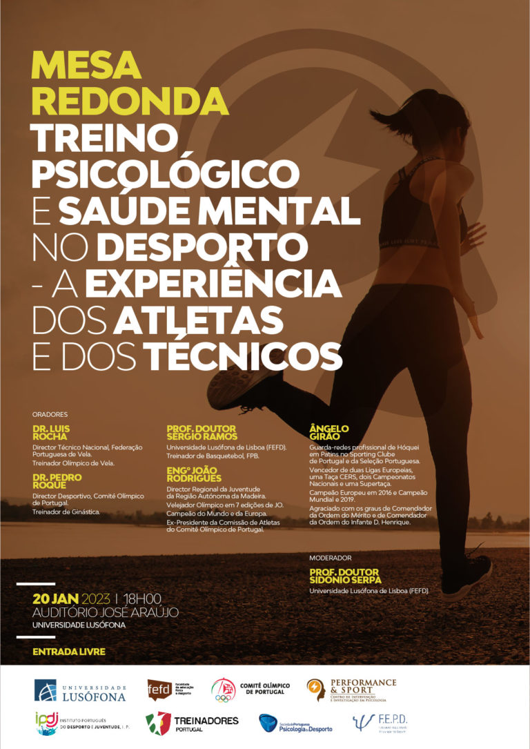 Treino Psicológico e Saúde Mental no Desporto — FEFD
