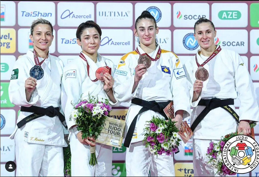 Telma Monteiro volta à competição e conquista medalha de prata — FEFD